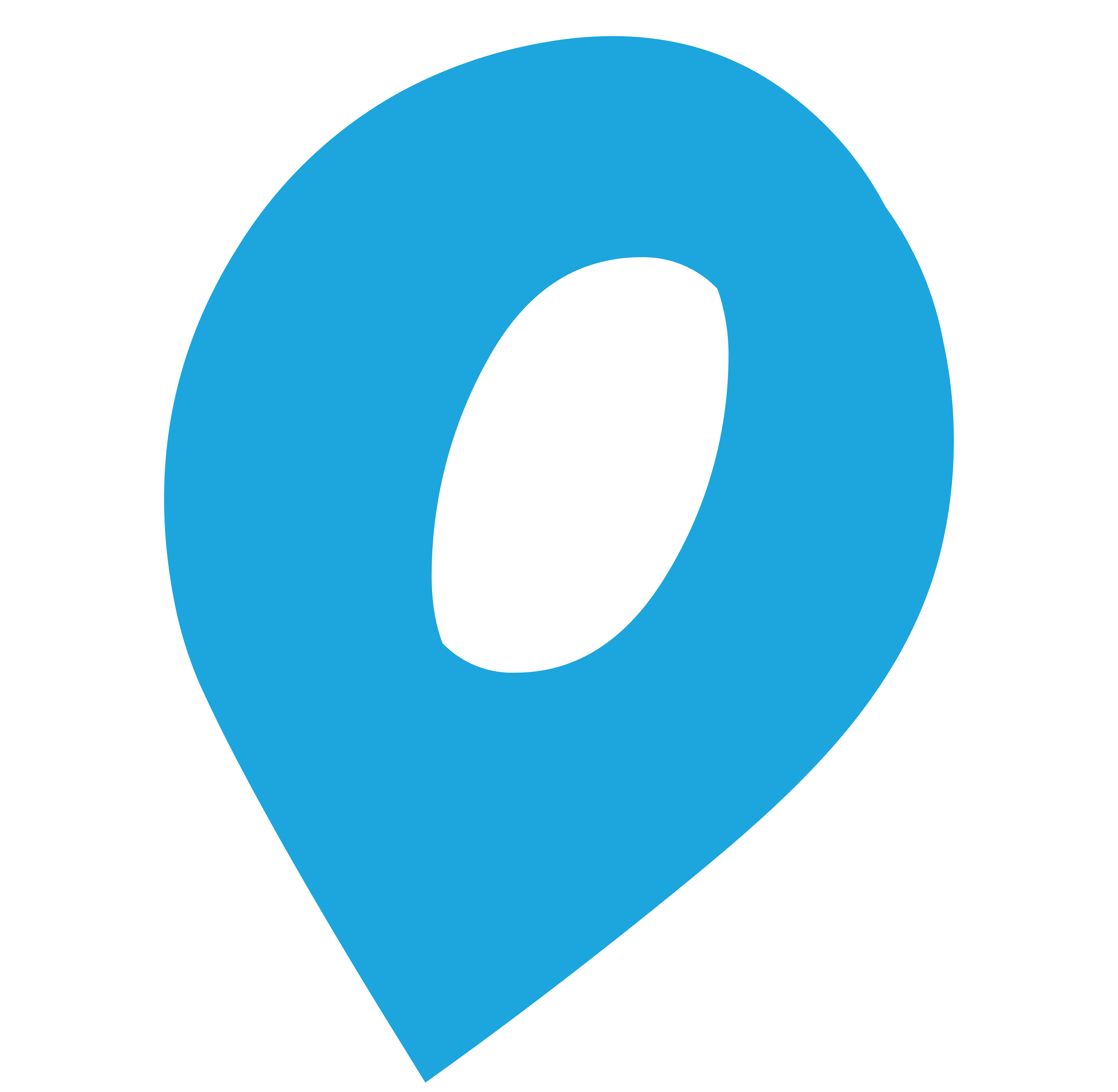 The stylised o as a location marker